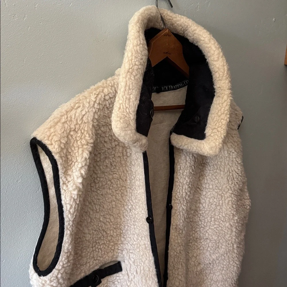 Outback Trading Company Bush Outfitters 100% Wool Large Button In Jacket Liner - Picture 7 of 14